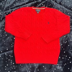 Ralph Lauren cableknit sweater